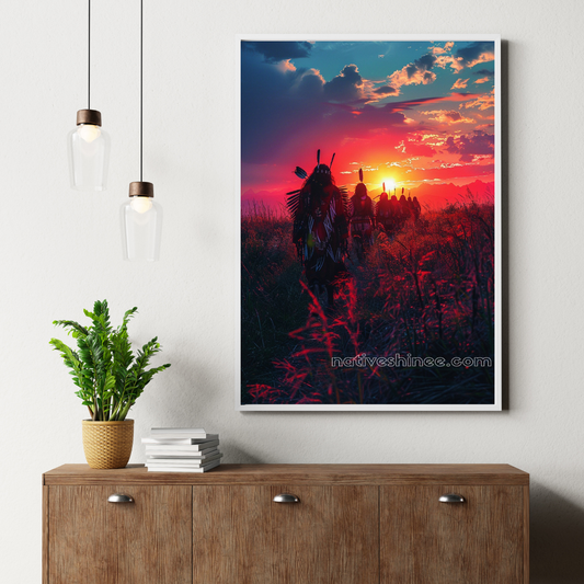 Gratefulness Native American Canvas