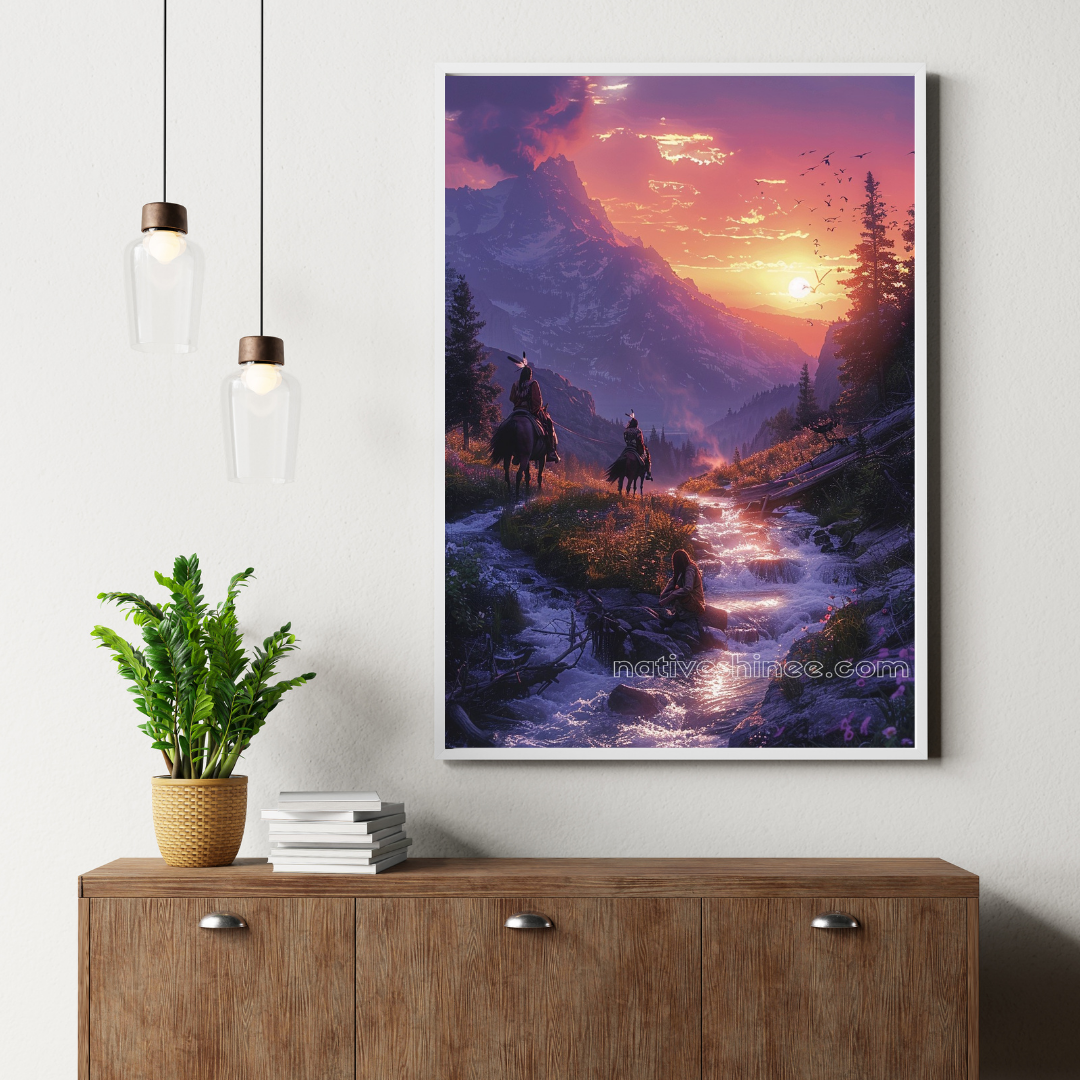 Between Sky and Earth: Native American Canvas