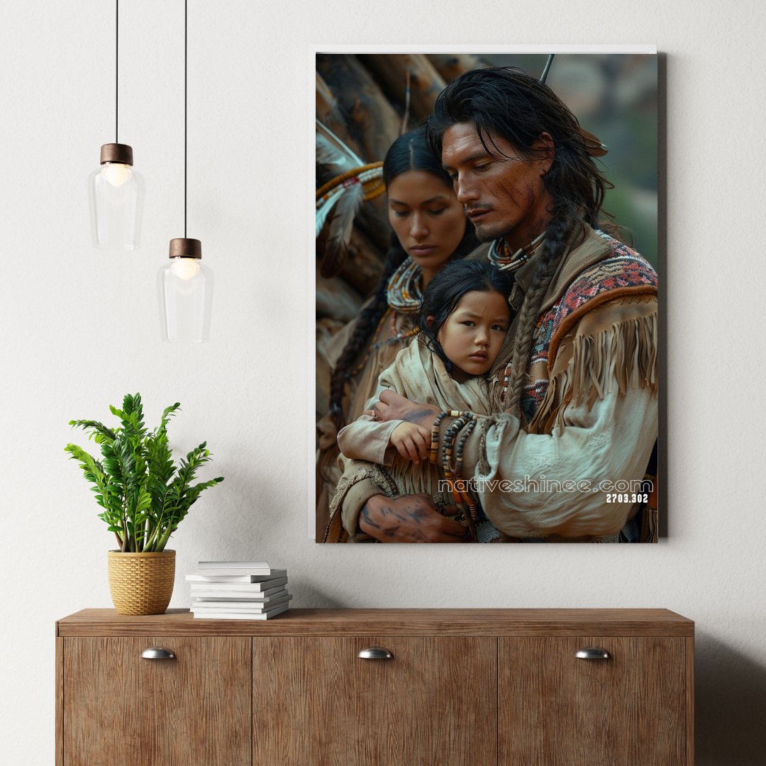 Roots of Unity - Native American Canvas – NativeShinee