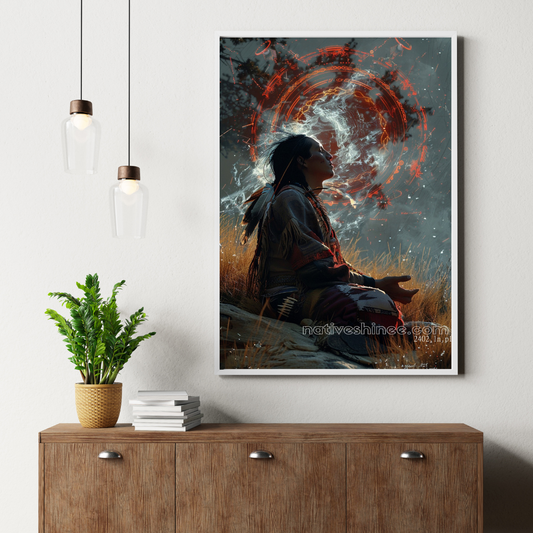 Whispers of the Ancestors Native American Canvas