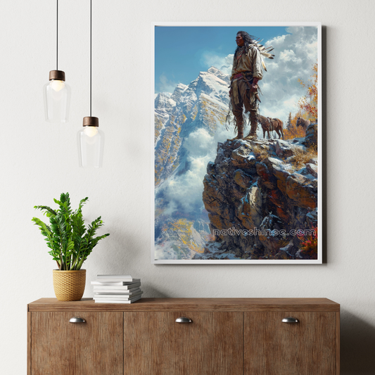 Vision Native American Canvas