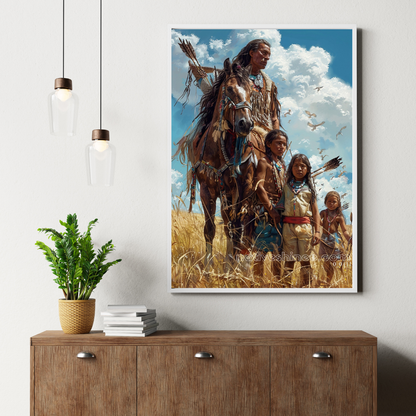 Legacy of the Sky Native American Canvas
