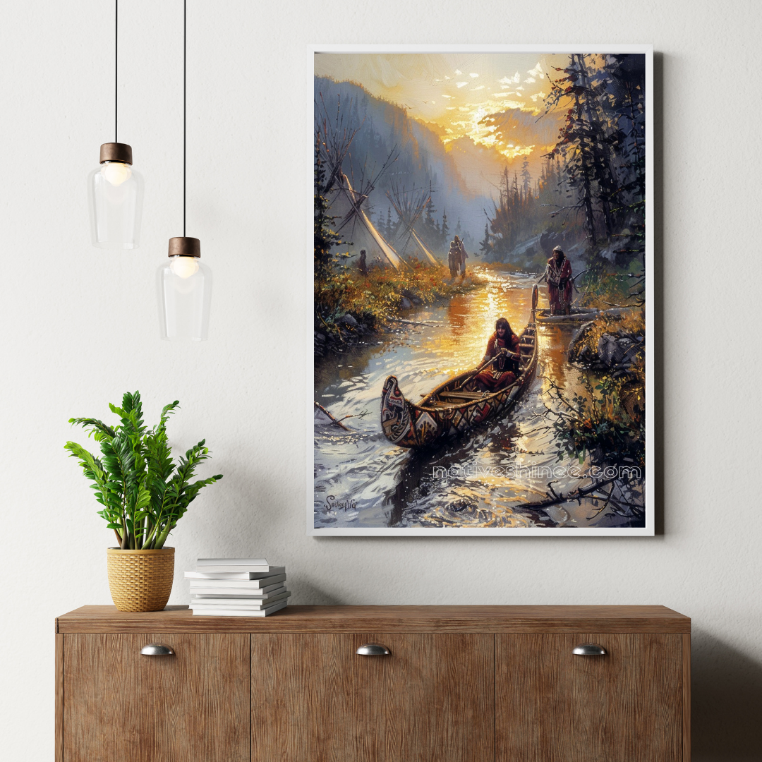 Beyond the Horizon: Native American Canvas