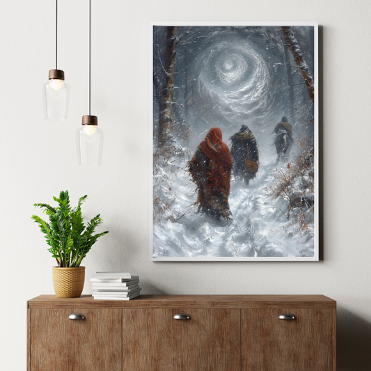 The Light Of Our Ancestors Native American Canvas