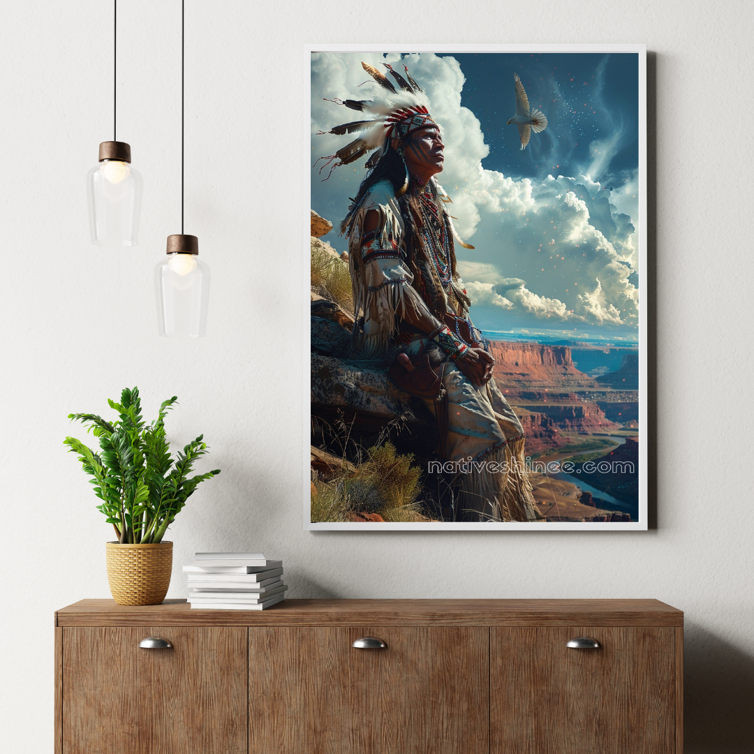 Echoes of the Earth: Native American Canvas