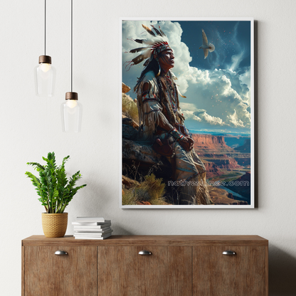 Echoes of the Earth: Native American Canvas