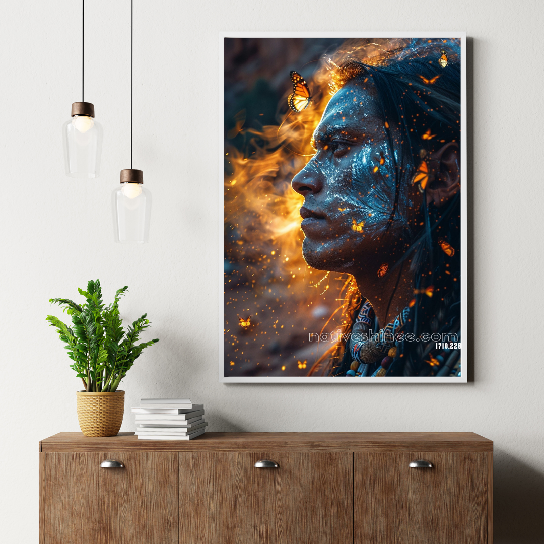 Strength of the Land Native American Canvas