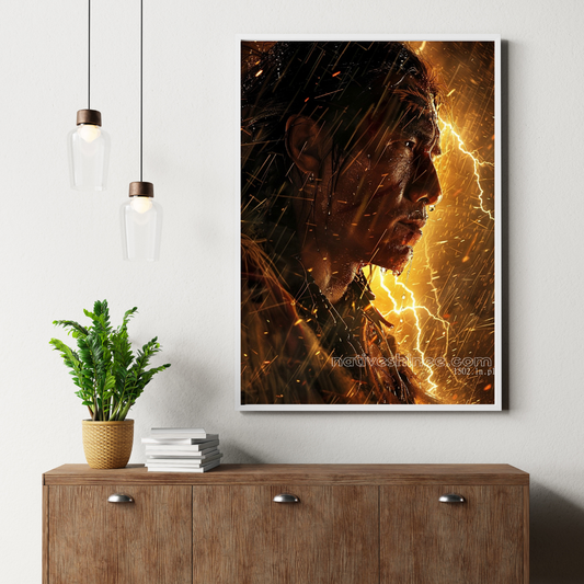 Thunder's Call Native American Canvas