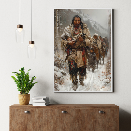 Sacred Journey Native American Canvas