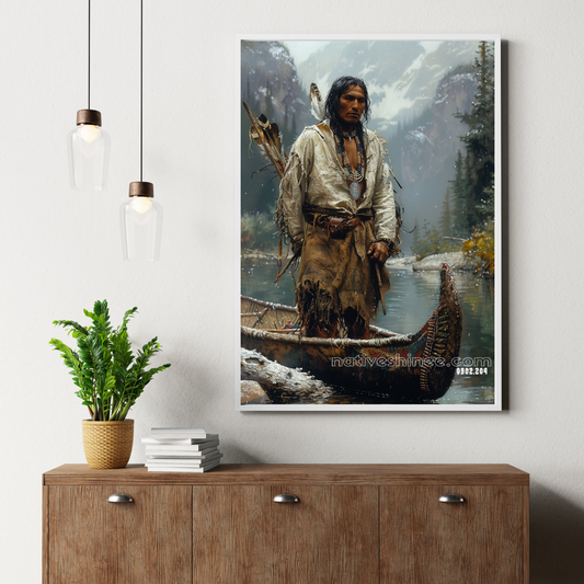 The Truth Native American Canvas