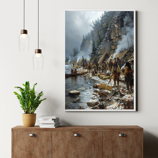 Our Resilience Native American Canvas