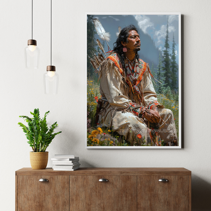 In the Presence of Nature: Native American Canvas
