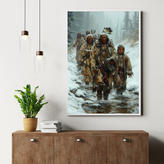 Nation's Strength Native American Canvas