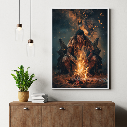 Gratefulness Native American Canvas