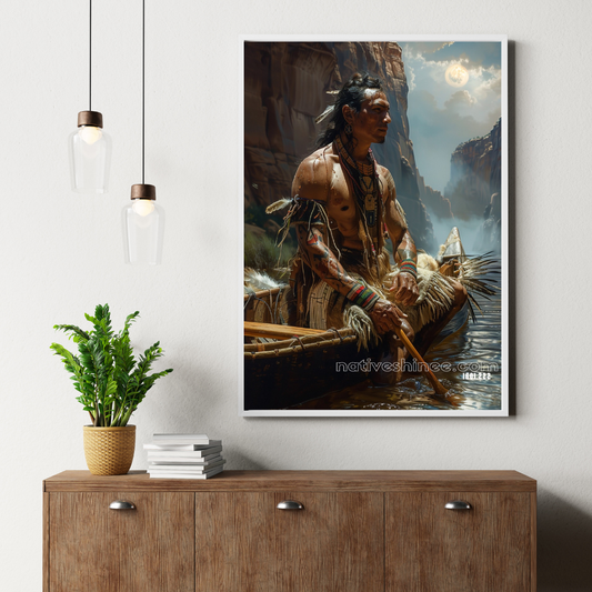 Perseverance Native American Canvas