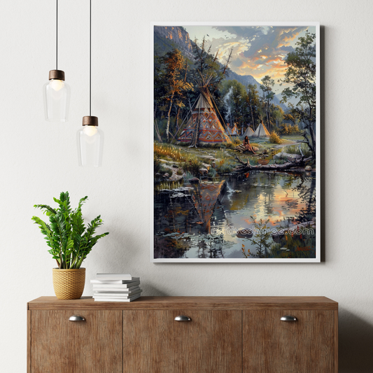 Echoes of the Land: Native American Canvas