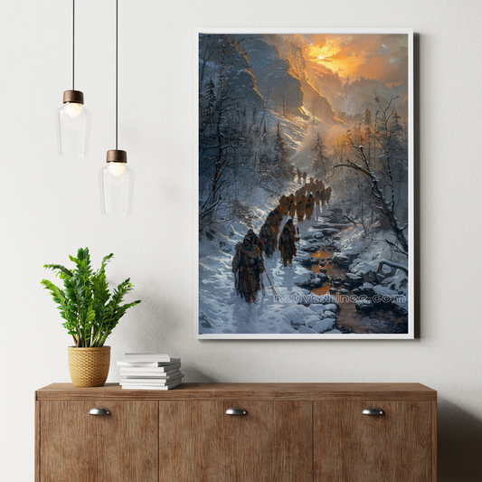 Light Of Hope Native American Canvas