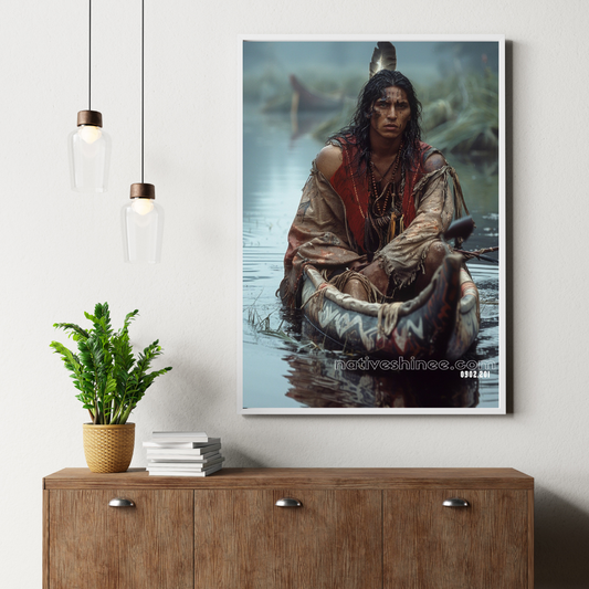 Life's Changes Native American Canvas