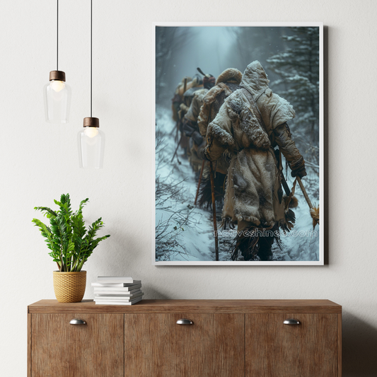 Sorrow And Hope Native American Canvas