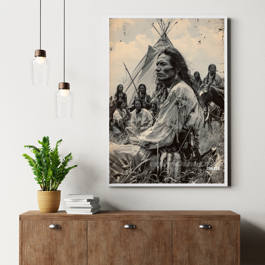 Resilience Native American Canvas