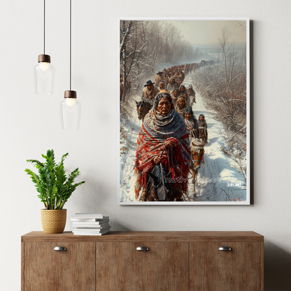 Strength Native American Canvas