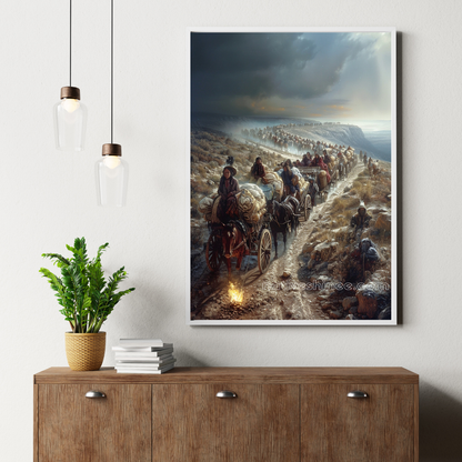 Spirit of Survival Native American Canvas