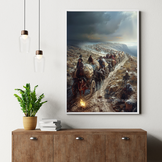 Spirit of Survival Native American Canvas