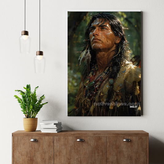 Strength Native American Canvas