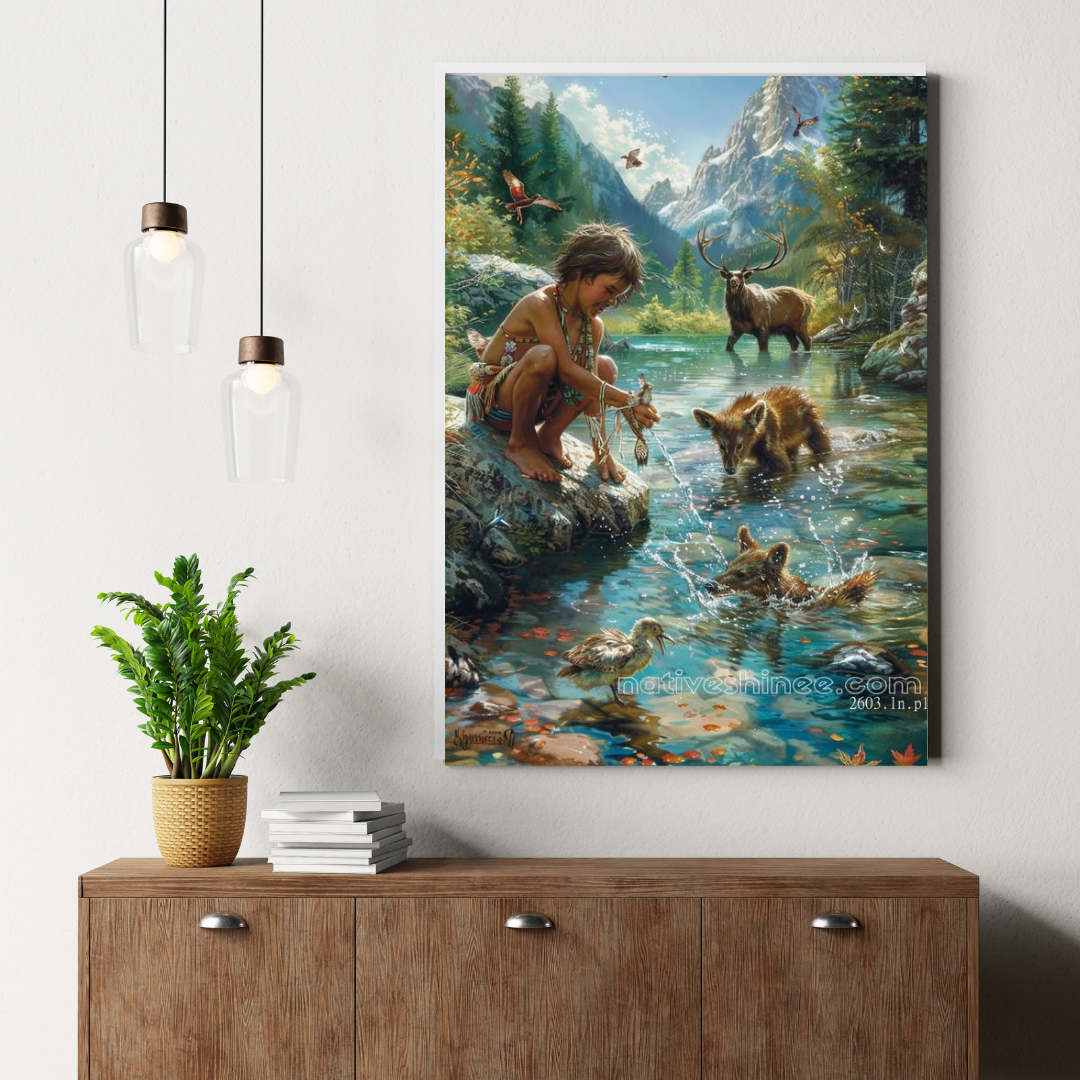 Nature Native American Canvas