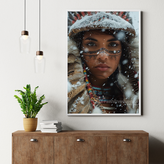 Courage Native American Canvas