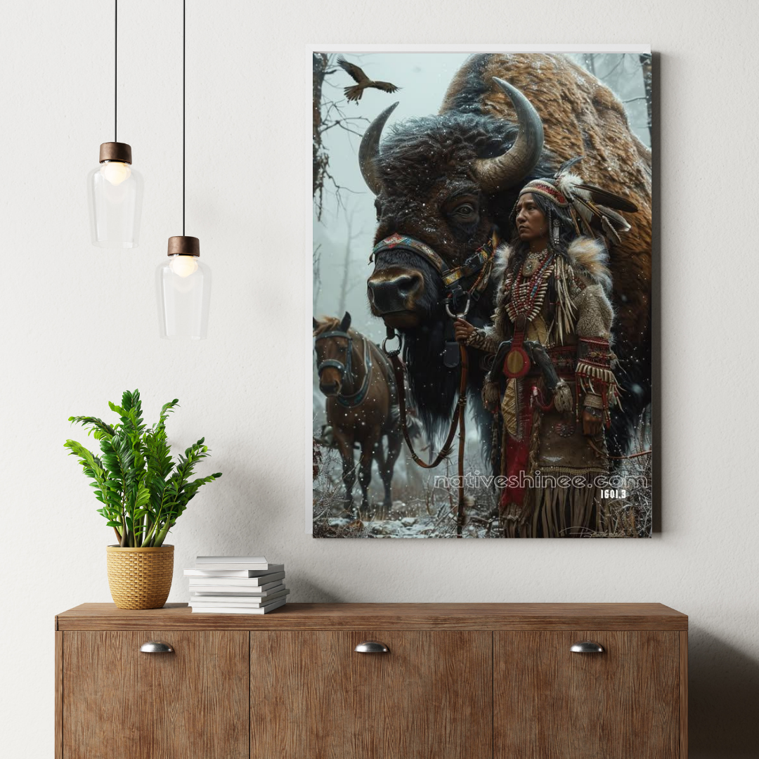 Winter Guardian: The Buffalo Sentinel