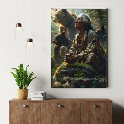 Passage of Discovery: Native American Canvas
