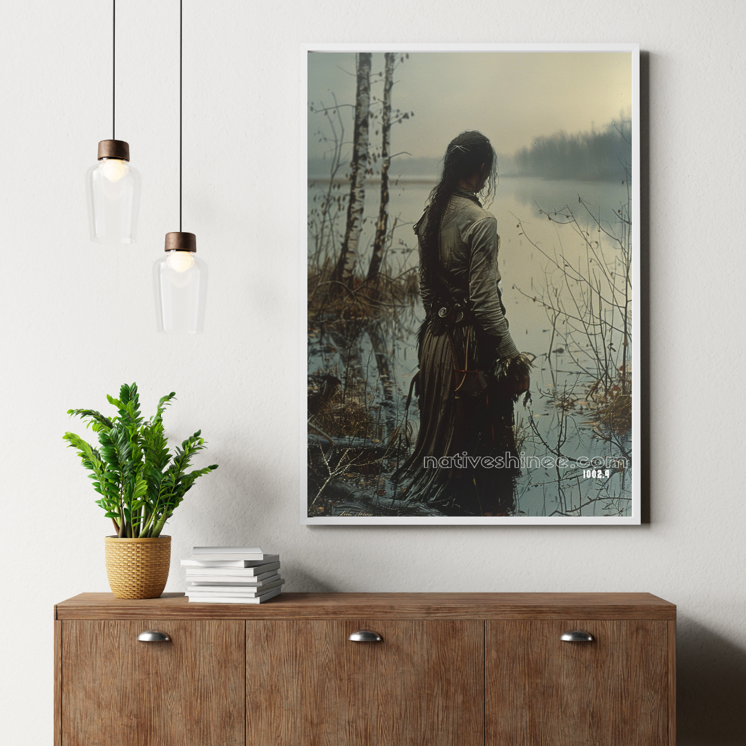 Hearts Of Nation's Women Native American Canvas