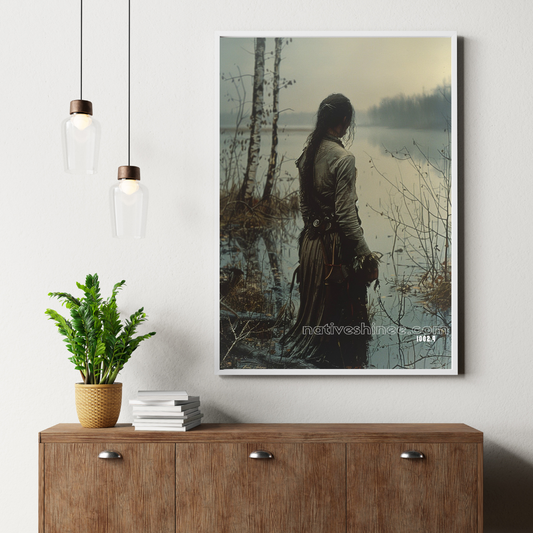 Hearts Of Nation's Women Native American Canvas