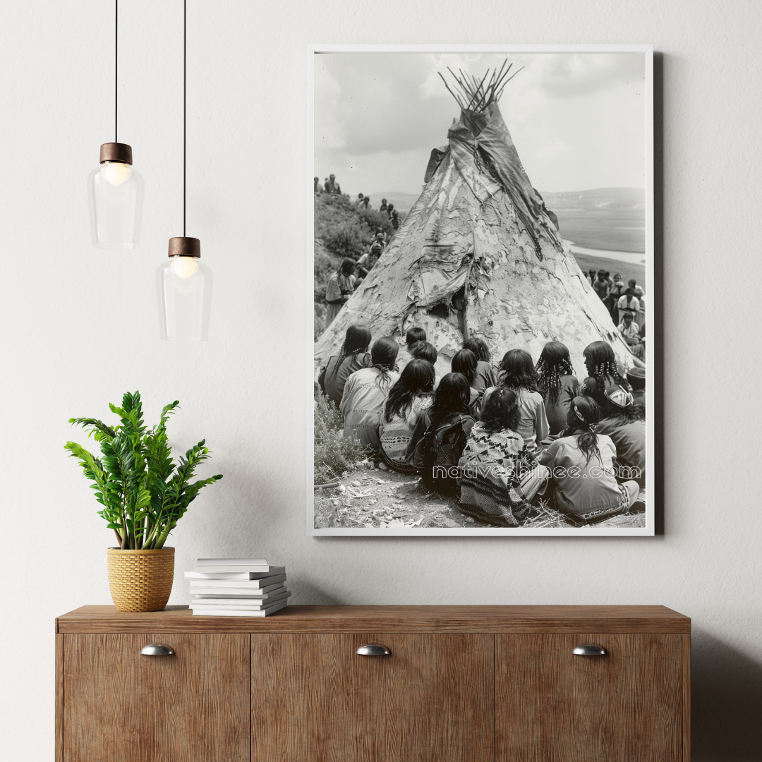 Legacy of the Land Native American Canvas