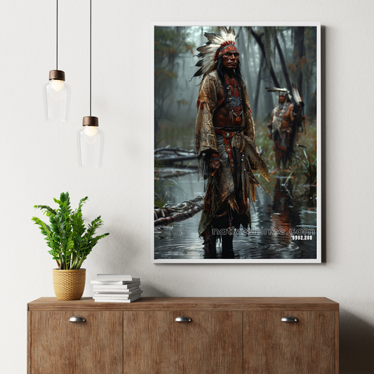 Strength Native American Canvas