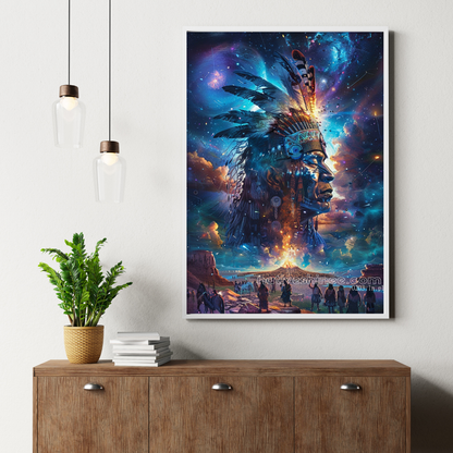 Our Ancestors Native American Canvas