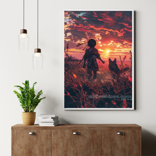 Creator Connection Native American Canvas