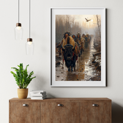 Strength And Hope Native American Canvas