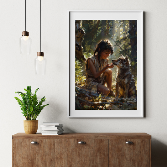 Seeds In The Heart Native American Canvas