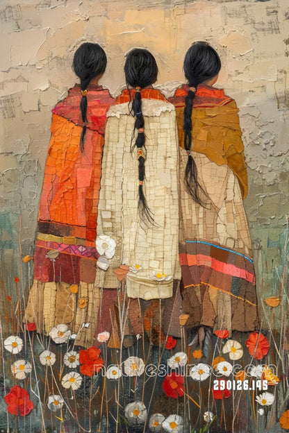 Lineage in Still Bloom Canvas