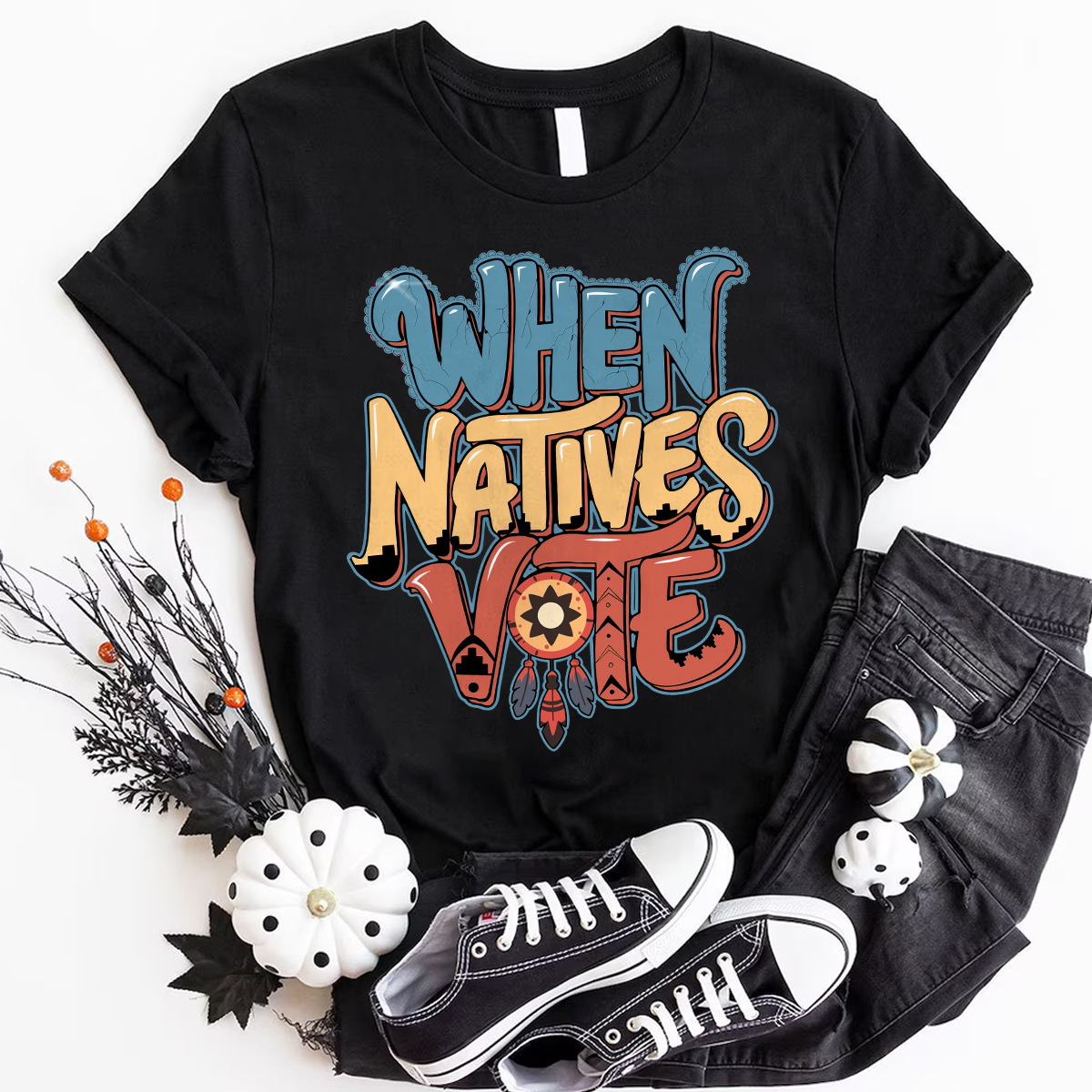 When Natives Vote Unisex T-Shirt