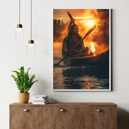 Sacred Journey Native American Canvas