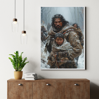 Endurance of the Ancestors Native American Canvas