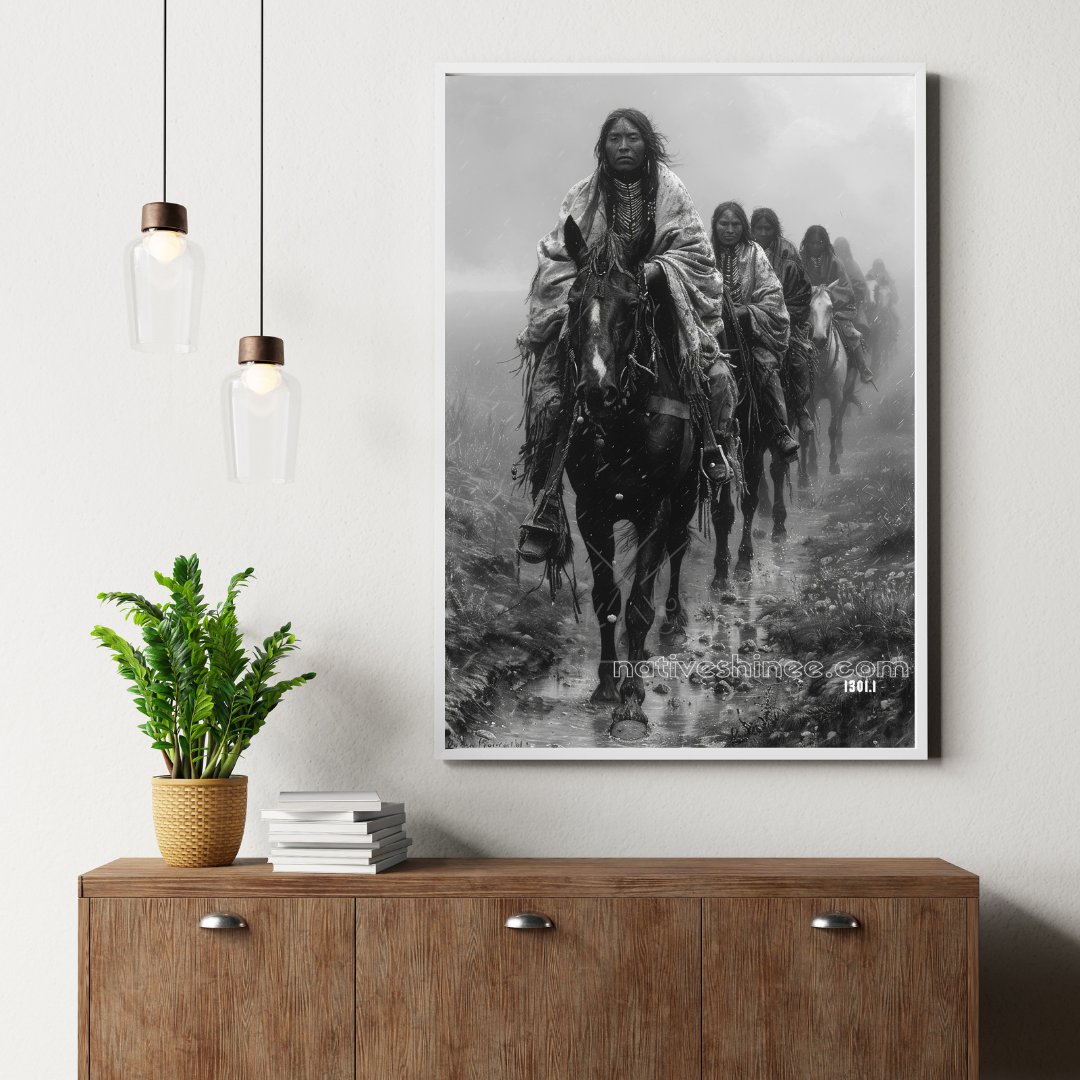 Endless Journey Native American Canvas