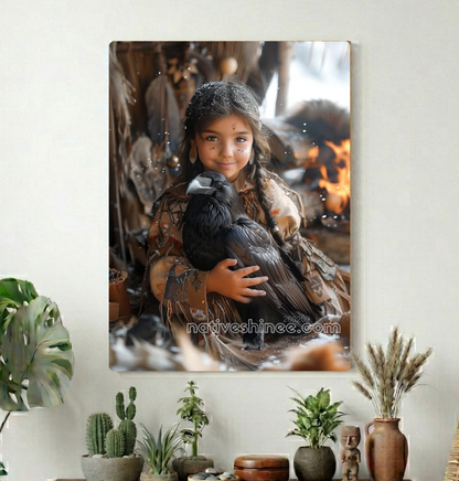 Hearthside Raven Keeper Canvas