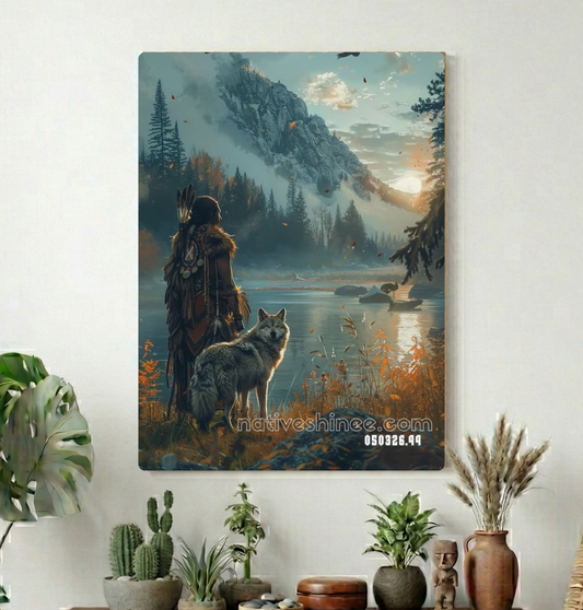 Keeper of the Mountain Silence Canvas