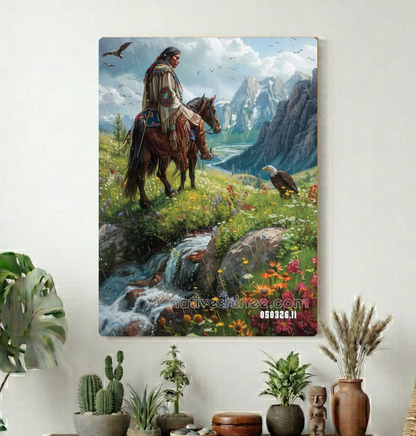 Watcher of the High Valley Canvas