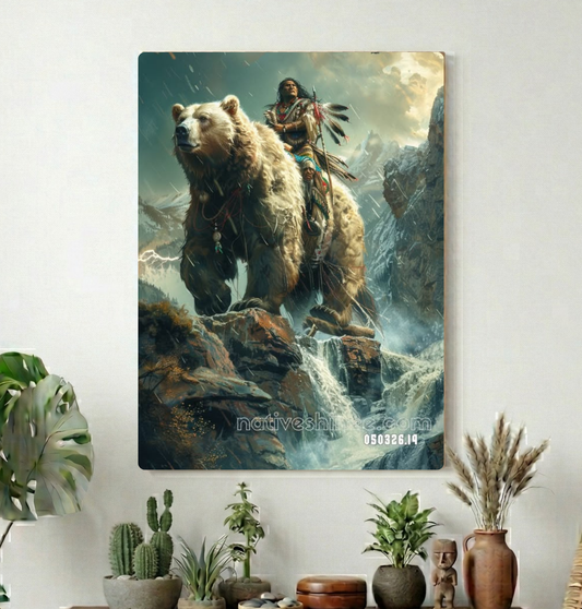 Storm Rider of the Great Bear Canvas