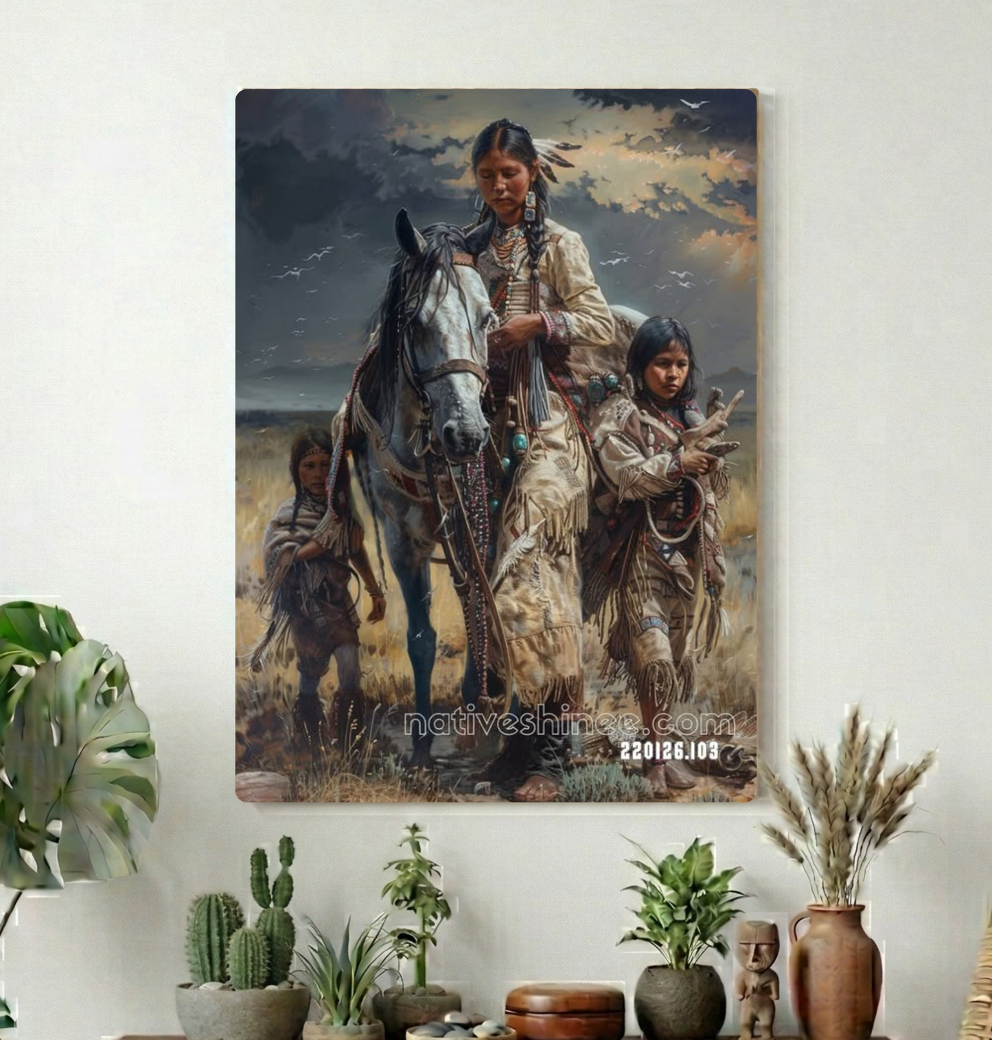 Carrying the Line Forward Canvas